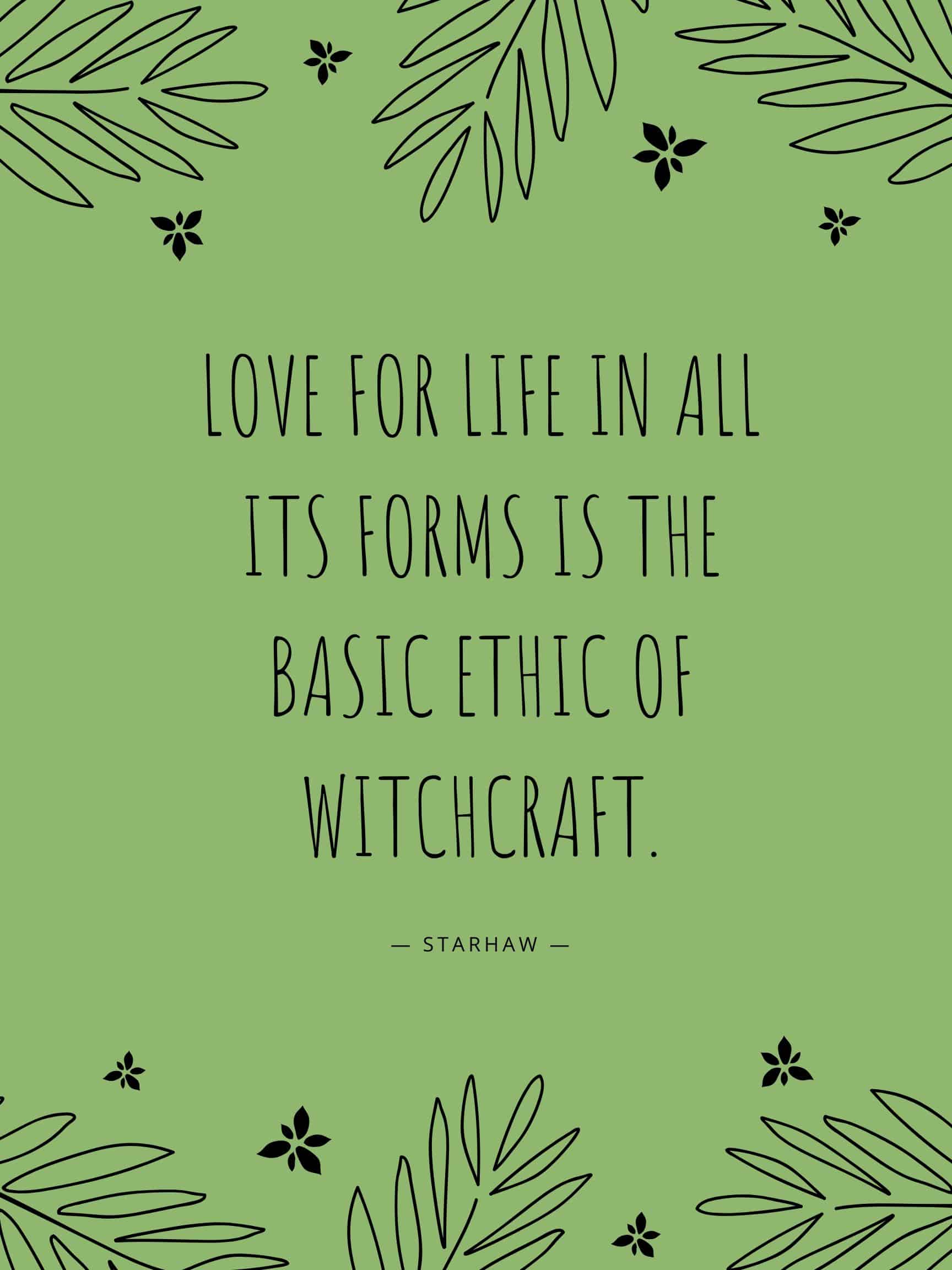 Witch Quotes - Love for Life