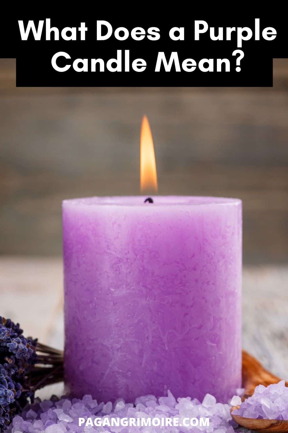 Purple Candle Meaning