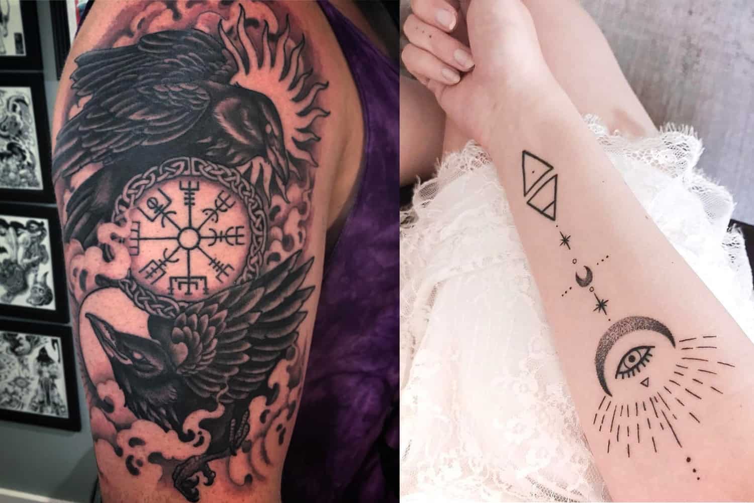 15 tiny witch tattoos that are pure magic  HelloGigglesHelloGiggles