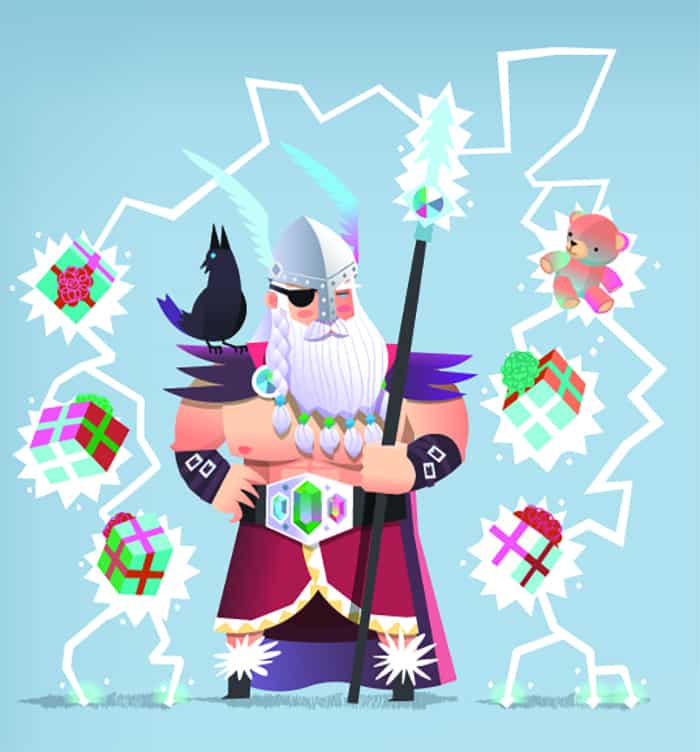 What Is Yule - Odin Santa