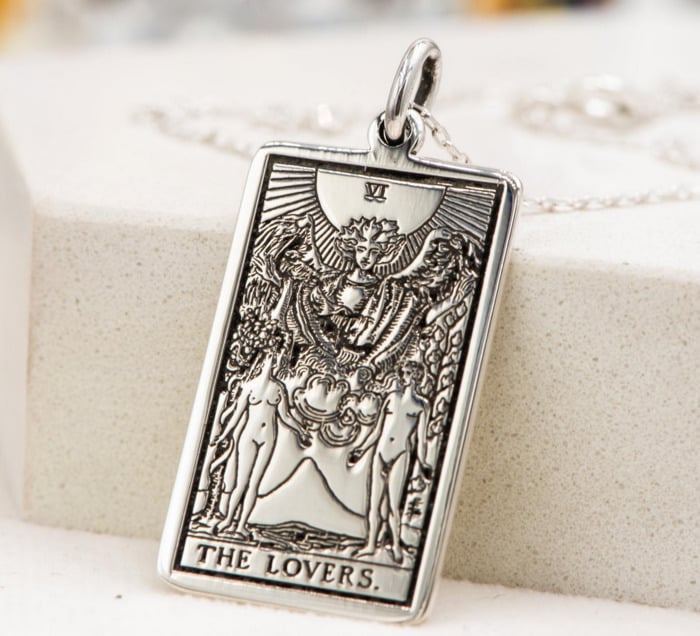 Gemini Zodiac Sign Gift Ideas - The Lovers Necklace