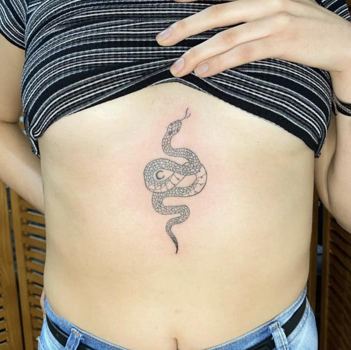 AlyasaGKTattoos on Twitter Snake and Moon tattoo   httpstco51i6wpjqaa httpstcoksvH46KDrs  Twitter