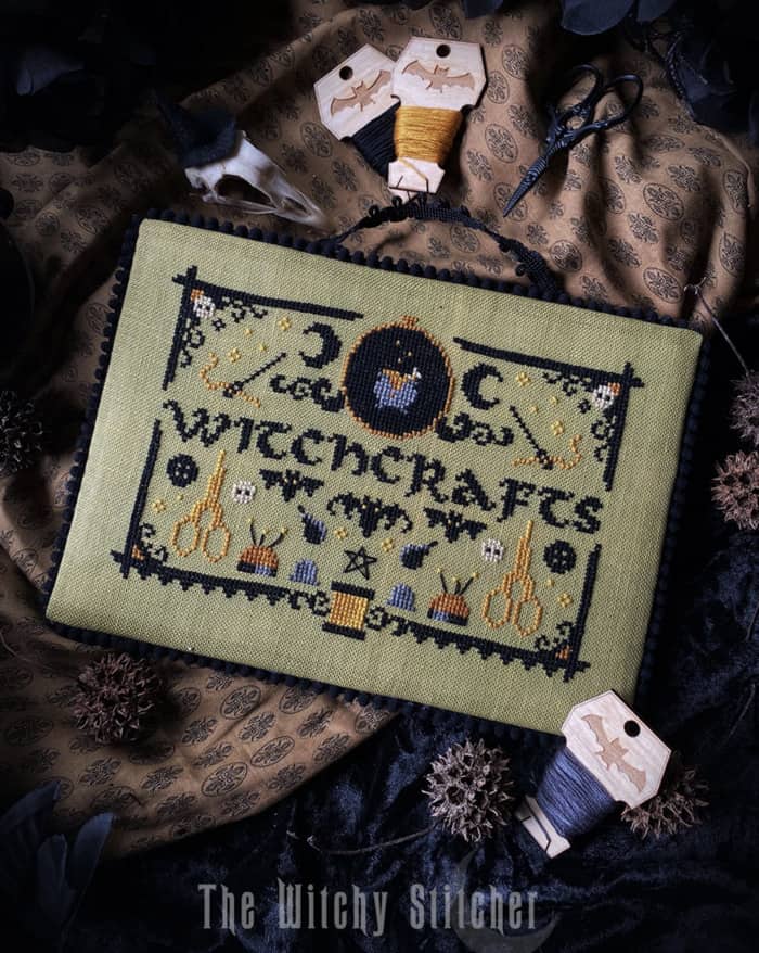 Halloween Cross Stitch Patterns - Witchcraft