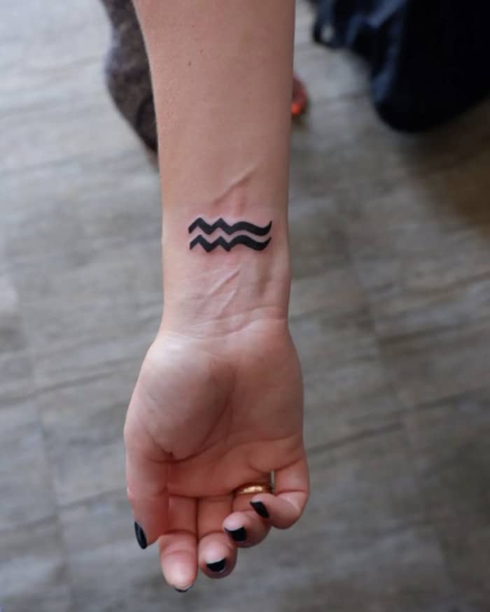 Tribal Tattoos Tattoo Symbol Sign Aquarius Vector Images (30)
