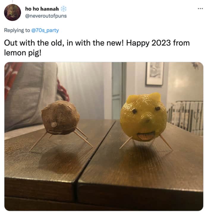 Lemon Pig - old and new