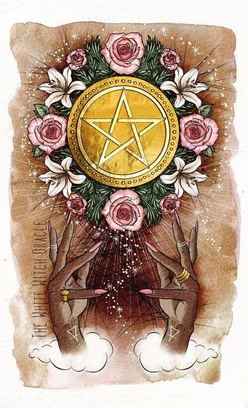 Ace of Pentacles Tarot Card Meanings - Unfolding Path Deck