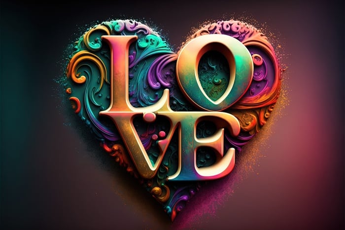 Love Spells - heart illustration