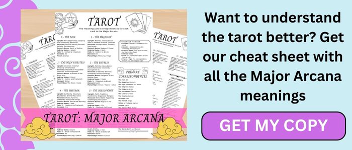 Major Arcana Tarot Card Meanings List