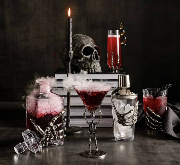 Best Halloween Decor 2023 - Skeleton Drinkware