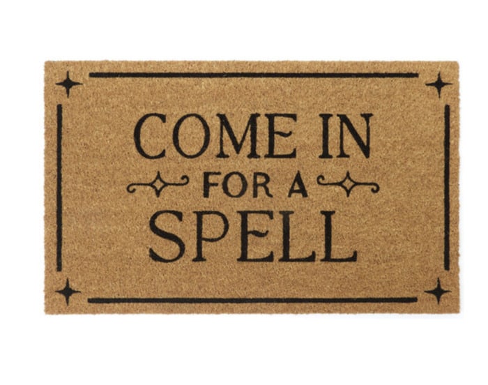 Best Halloween Decor 2023 - Come In for a Spell Witchy Doormat