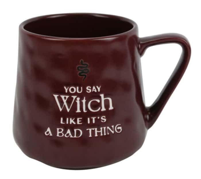 Best Halloween Decor 2023 - You Say Witch Like Its a Bad Thing Mug