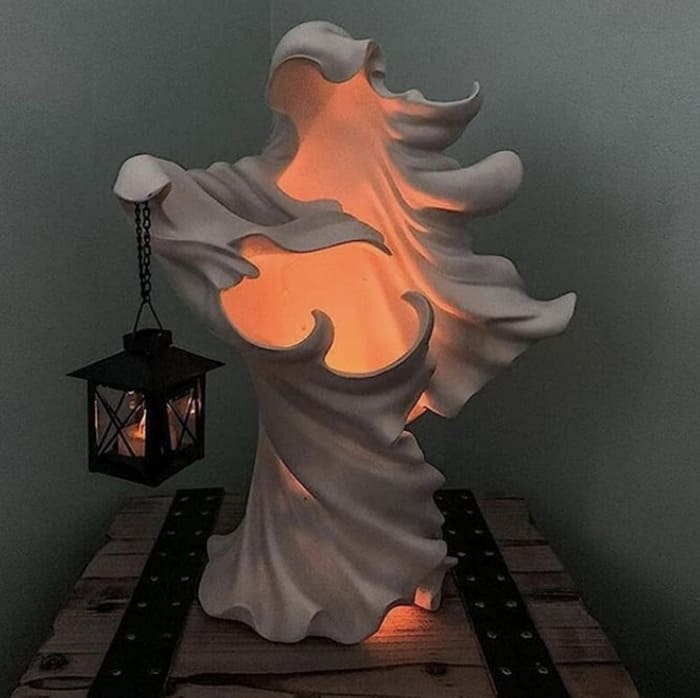 Best Halloween Decor 2023 - Faceless ghost lantern