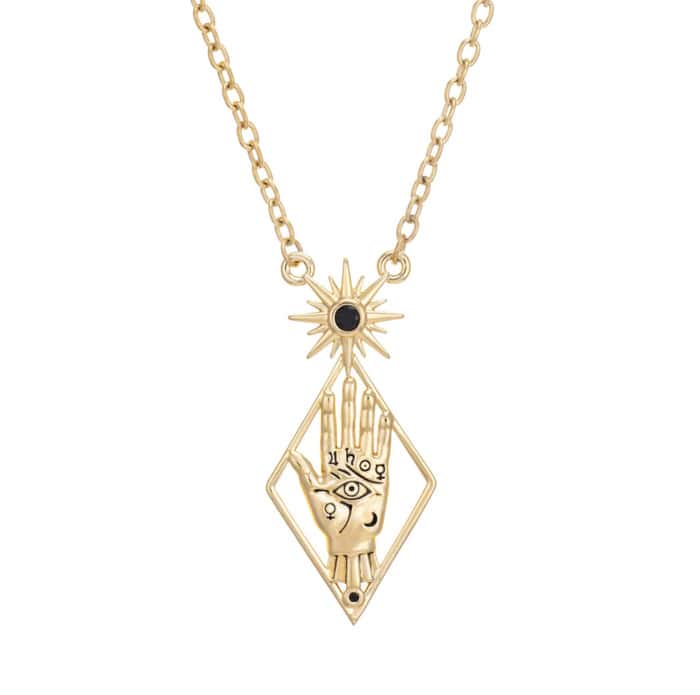 Gifts for Witches - Fortune Palmistry Necklace