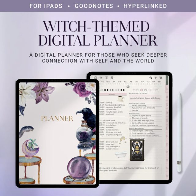 Pagan Grimoire Shop - Witchy Planner