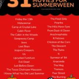 Summerween Party Ideas and Horror Movie List